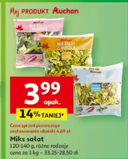 Auchan Miks sałat Auchan oferta