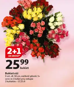 Auchan Bukiet róż oferta