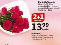 Auchan Bukiet róż oferta