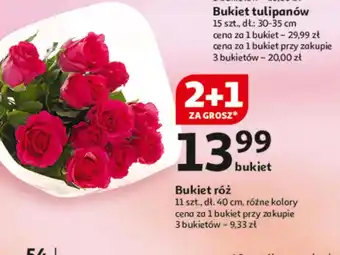 Auchan Bukiet róż oferta