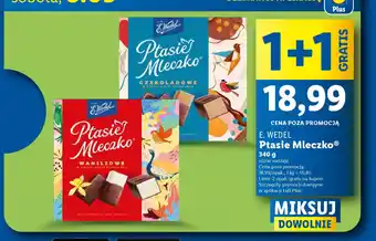 Lidl E. wedel ptasie mleczkoⓡ oferta