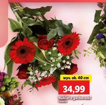 Lidl Bukiet z gerberami oferta