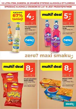 Dealz Chrupki kukurydziane sweet & spicy Walkers oferta