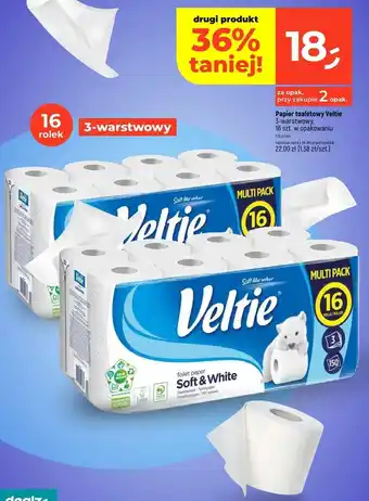 Dealz Papier toaletowy biały Veltie oferta