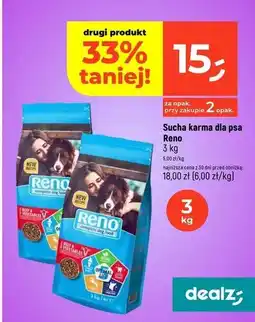 Dealz Karma dla psa wołowina Reno oferta