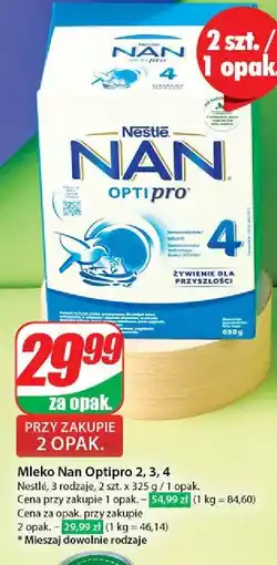 Dino Mleko 4 Nestle Nan Optipro oferta