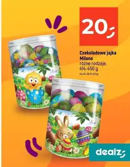 Dealz Jajka wielkanocne duże w tubie Millano oferta