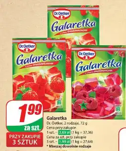 Dino Galaretka malinowa Dr. Oetker oferta