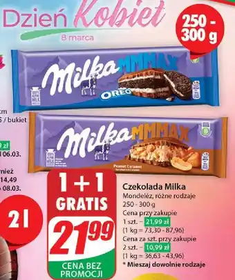 Dino Czekolada Milka oferta