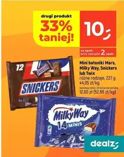 Dealz Batony Mars Minis oferta