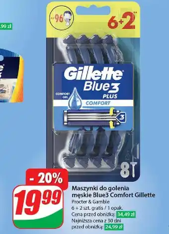 Dino Maszynka do golenia Gillette Blue 3 Plus oferta