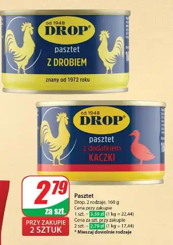 Dino Pasztet z dodatkiem kaczki Drop oferta