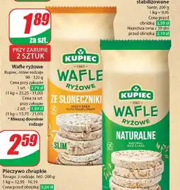 Dino Wafle ryżowe ze słonecznikiem Kupiec oferta