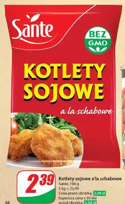 Dino Kotlety sojowe a'la schabowe Sante oferta