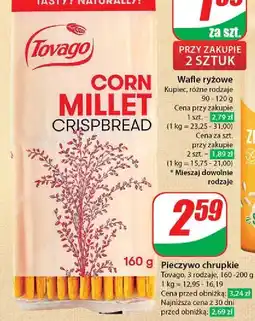 Dino Pieczywo chrupkie kukurydziano-jaglane Tovago oferta