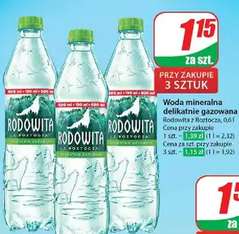 Dino Woda lekko gazowana Rodowita Z Roztocza oferta