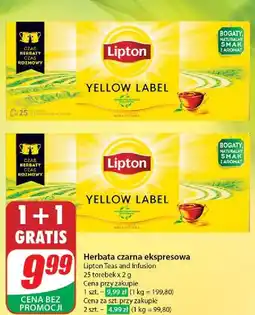 Dino Herbata Lipton Yellow Label Tea oferta