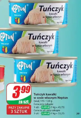 Dino Tuńczyk w oleju Neptun oferta