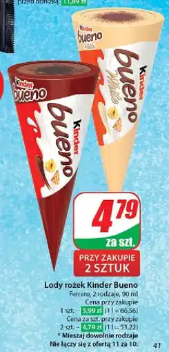 Dino Rożek Kinder Bueno White oferta