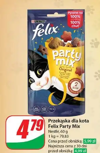 Dino Karma dla kotów original mix Purina Felix Party Mix oferta