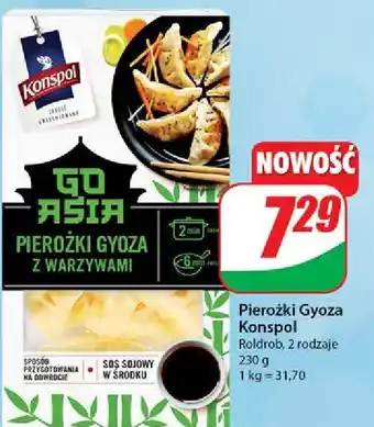 Dino Pierożki gyoza z kurczakiem + sos sojowy Konspol oferta