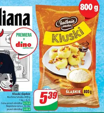 Dino Kluski śląśkie Kuchnia Smaku oferta