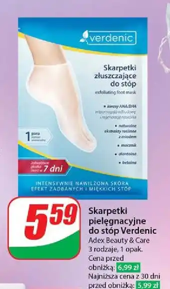 Dino Skarpetki złuszczające do stóp Verdenic oferta