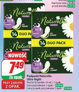 Dino Podpaski higieniczne night Naturella Ultra oferta