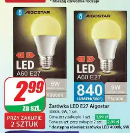 Dino Żarówka led e27 9w Aigostar oferta