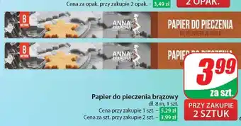 Dino Papier do pieczenia brązowy 8 m Anna Zaradna oferta