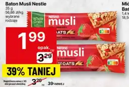 Delikatesy Centrum Baton Musli Nestle oferta