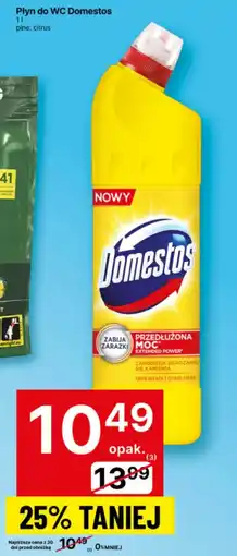 Delikatesy Centrum Płyn do WC Domestos oferta