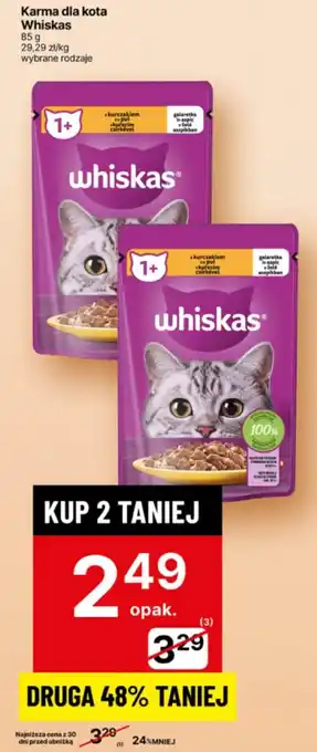 Delikatesy Centrum Karma dla kota Whiskas oferta