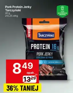 Delikatesy Centrum Pork Protein Jerky Tarczyński oferta