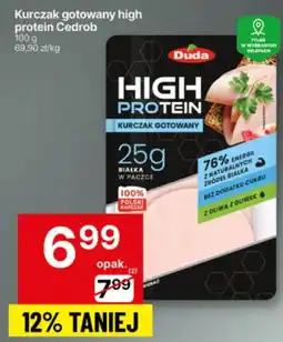 Delikatesy Centrum Kurczak gotowany high protein Cedrob oferta