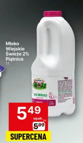 Delikatesy Centrum Mleko Wiejskie Świeże 2% Piątnica oferta