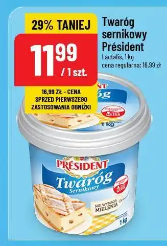 Polomarket Twaróg sernikowy President oferta