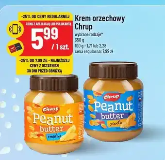 Polomarket Masło orzechowe crunchy Chrup oferta