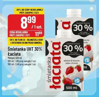 Polomarket Śmietanka 30 % Łaciata oferta