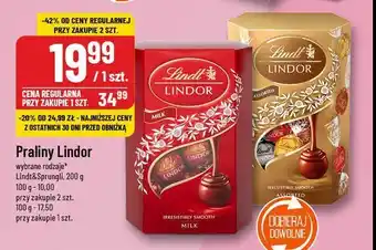 Polomarket Praliny Lindt lindor oferta