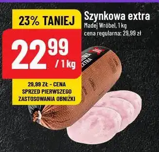 Polomarket Szynkowa extra Madej & wróbel oferta