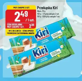 Polomarket Przekąska: serek+paluszki Kiri oferta