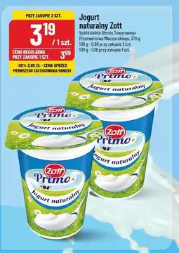 Polomarket Jogurt naturalny Zott primo oferta