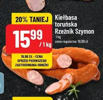 Polomarket Kiełbasa toruńska Rzeźnik szymon poleca oferta