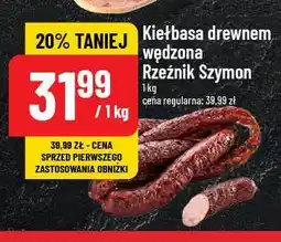 Polomarket Kiełbasa drewnem wędzona Rzeźnik szymon poleca oferta