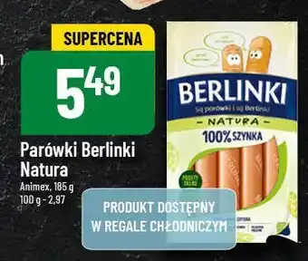 Polomarket Parówki 100% szynka Morliny berlinki natura oferta