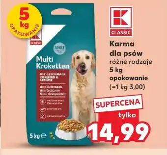 Kaufland dla psa Karma oferta