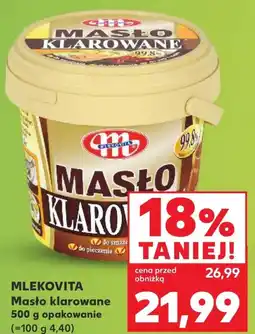 Kaufland Masło klarowane Mlekovita oferta