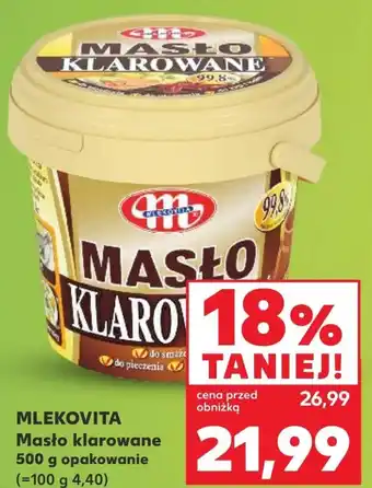 Kaufland Masło klarowane Mlekovita oferta