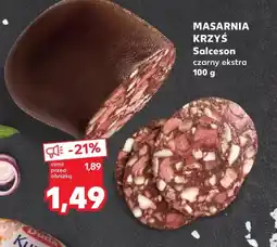 Kaufland Salceson Masarnia Krzyś oferta